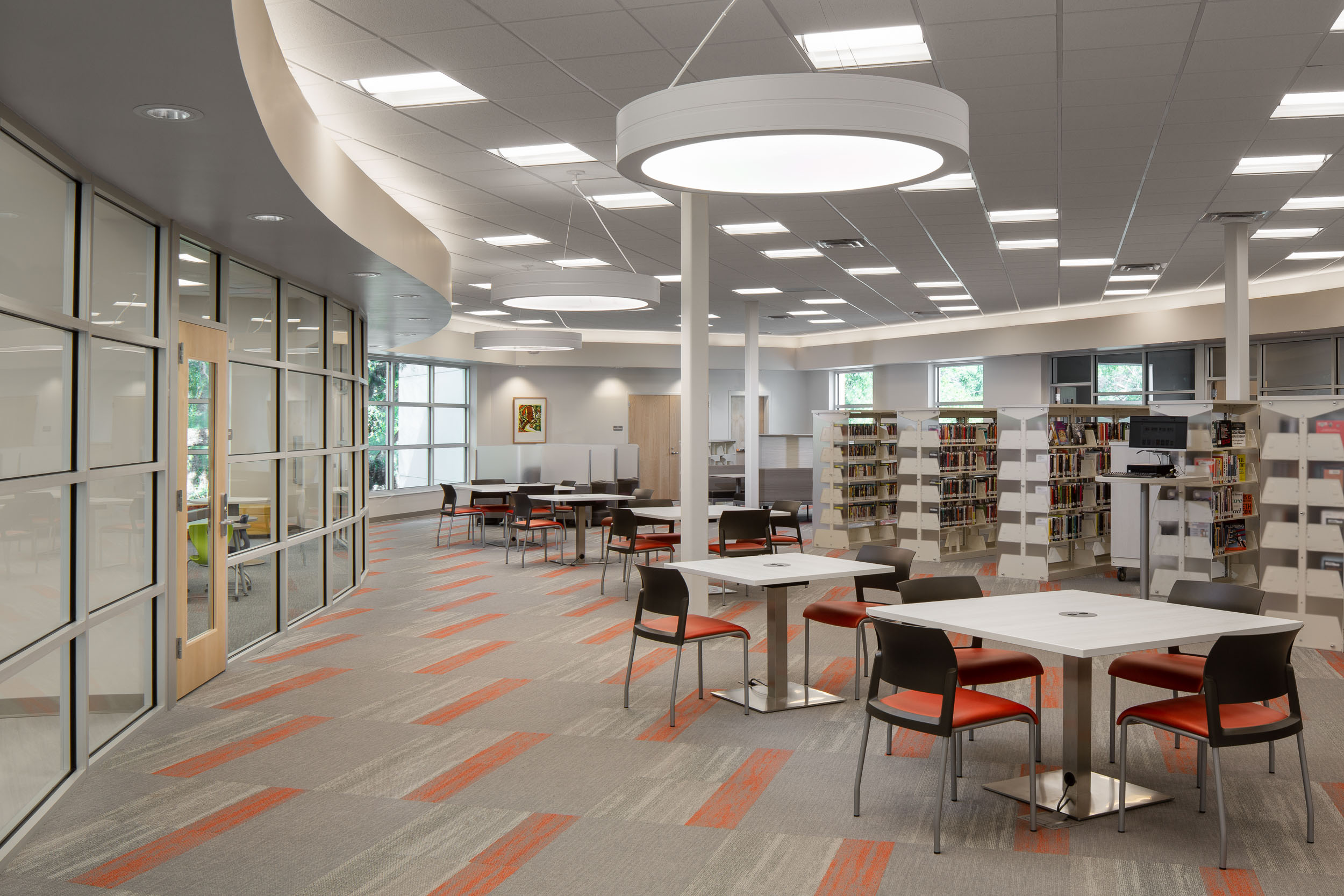 C. Blythe Andrews, Jr. Library - Javier Garcia Architectural Photographer
